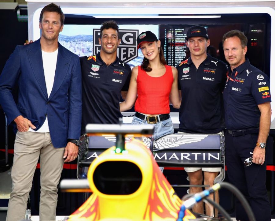 The stars at the Monaco GP 