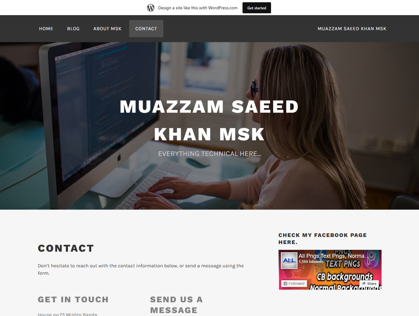 Blog Website