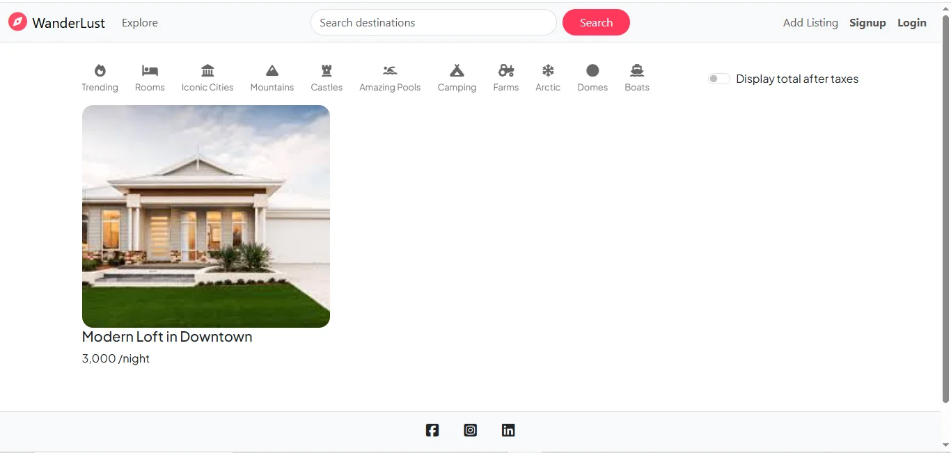 Airbnb-like Rental Platform