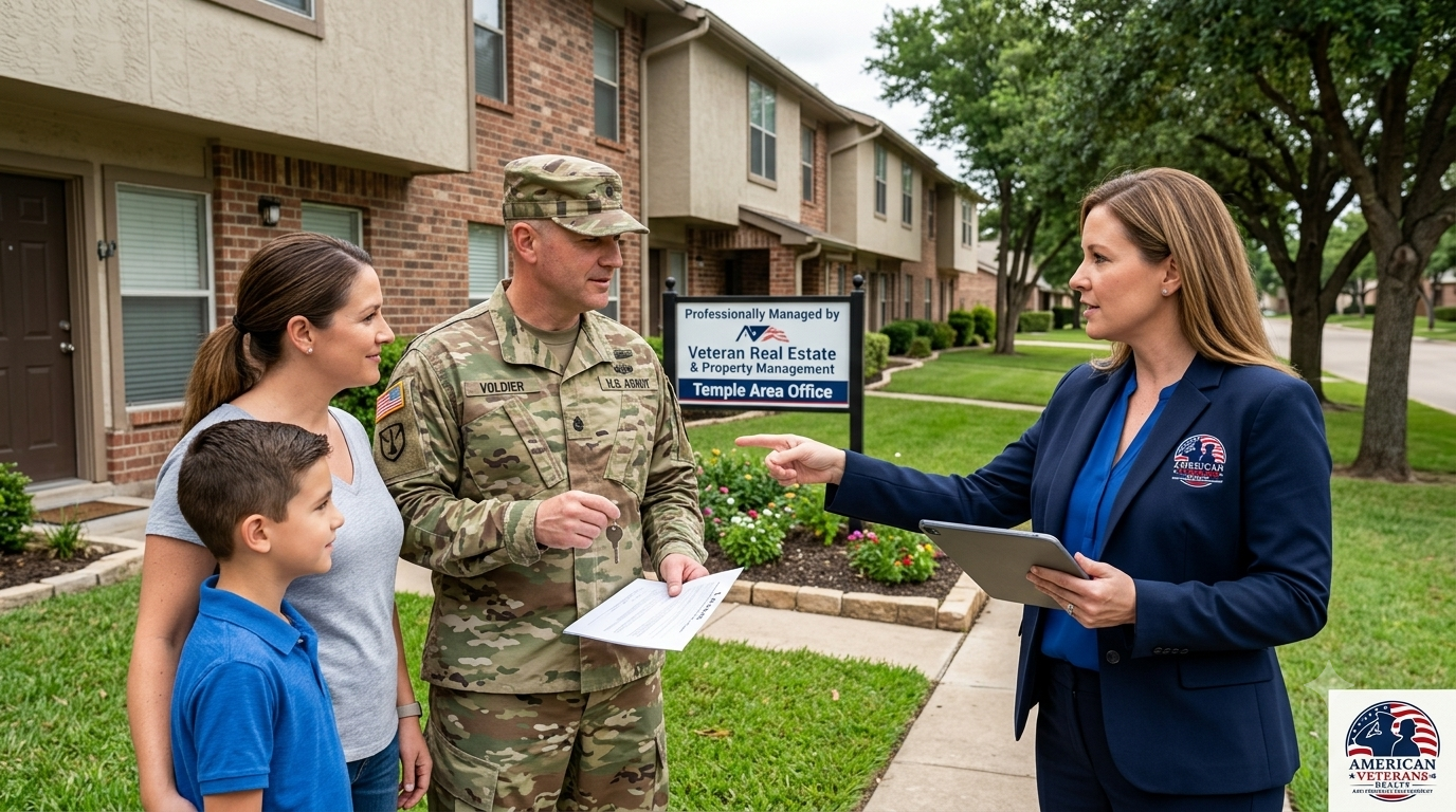 Illustration or photo related to temple property management in Central Texas