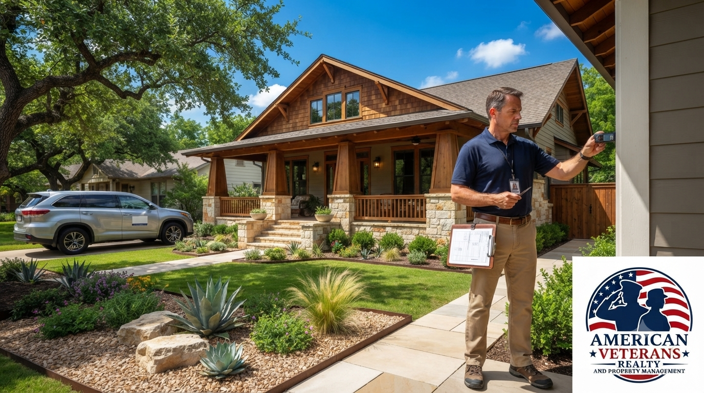 University employee reviewing housing options near the University of Texas at Austin campus