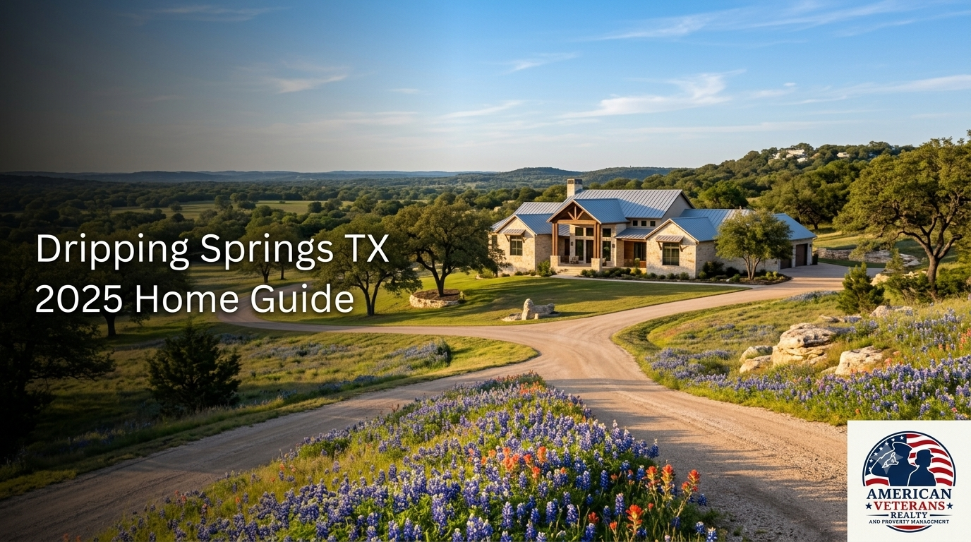 Veteran buyer discussing VA transaction experience with a real estate agent in Austin