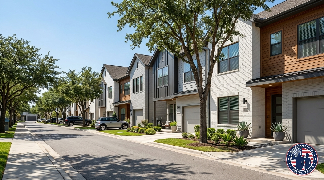 New construction homes in a master-planned community on Austin's growth corridor