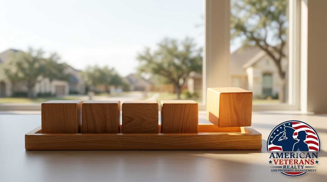 Texas veteran reviewing VA loan entitlement restoration paperwork to reuse home loan benefit
