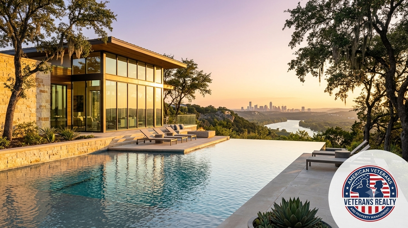 Westlake Hills Austin Texas luxury home with Hill Country views and Lake Austin access 2025