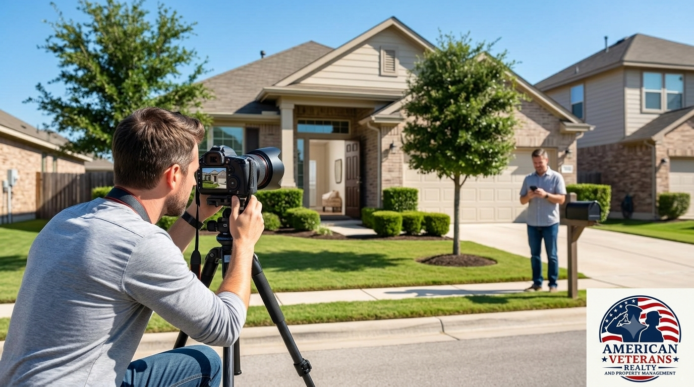 Austin landlord reviewing a military clause lease provision with a service member tenant