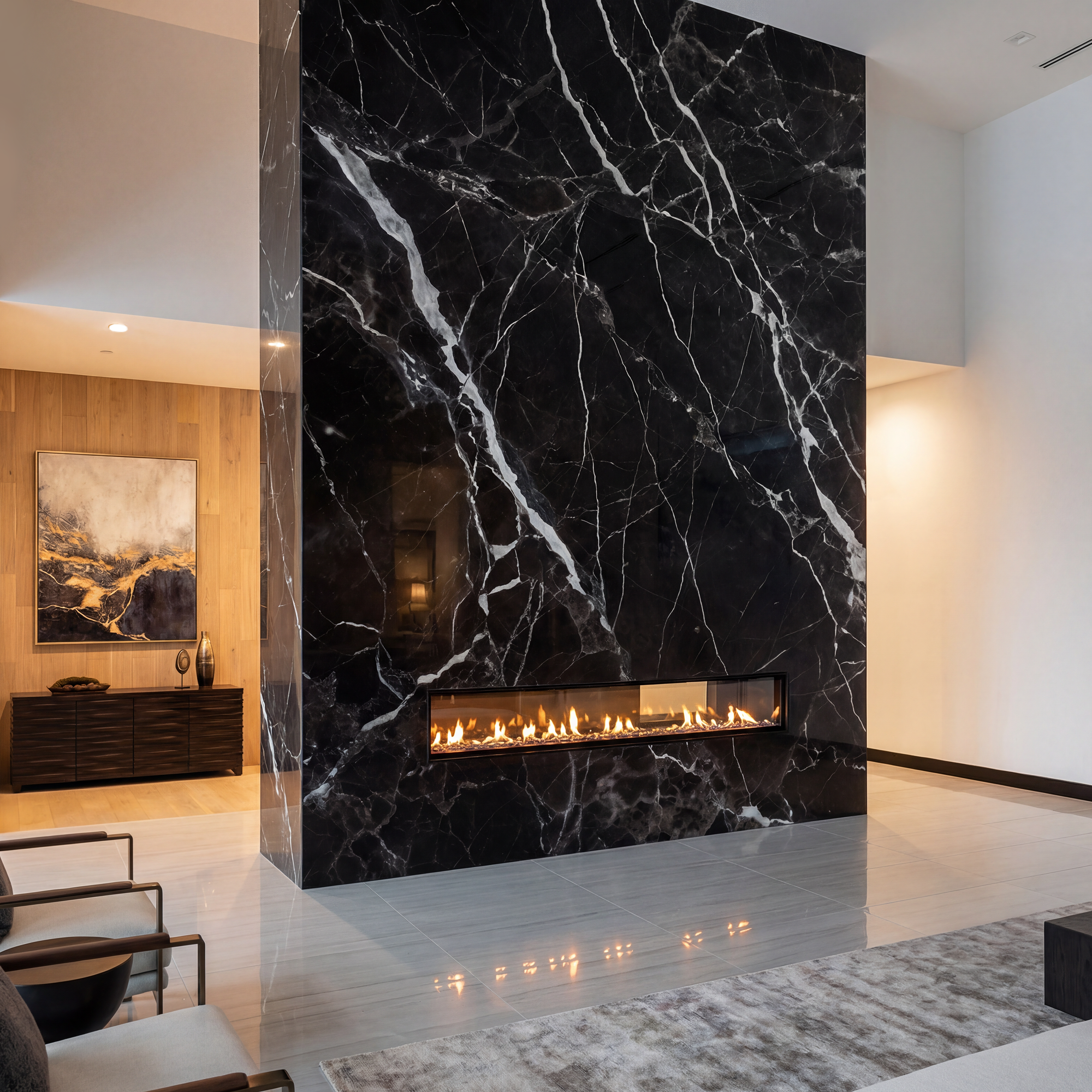 Venetian Plaster finish