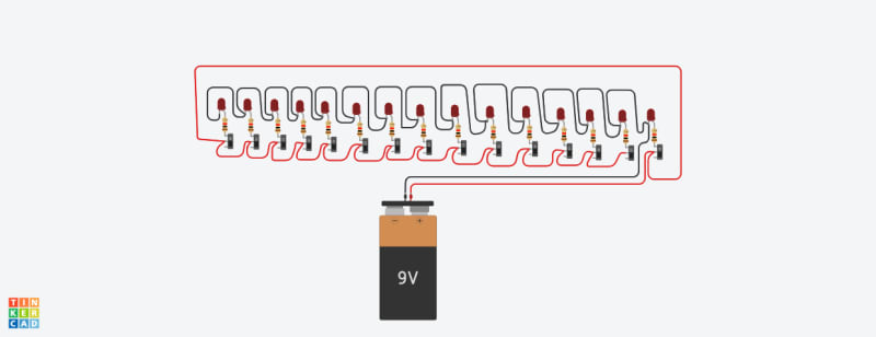 WIRING 15 HOUSES USING PARALLEL CIRCUIT CONNECTION