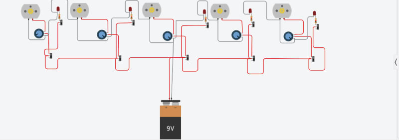 Parallel motor control system