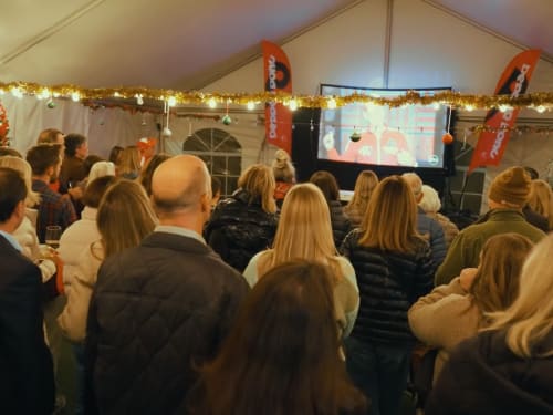 Pepper Pong in action