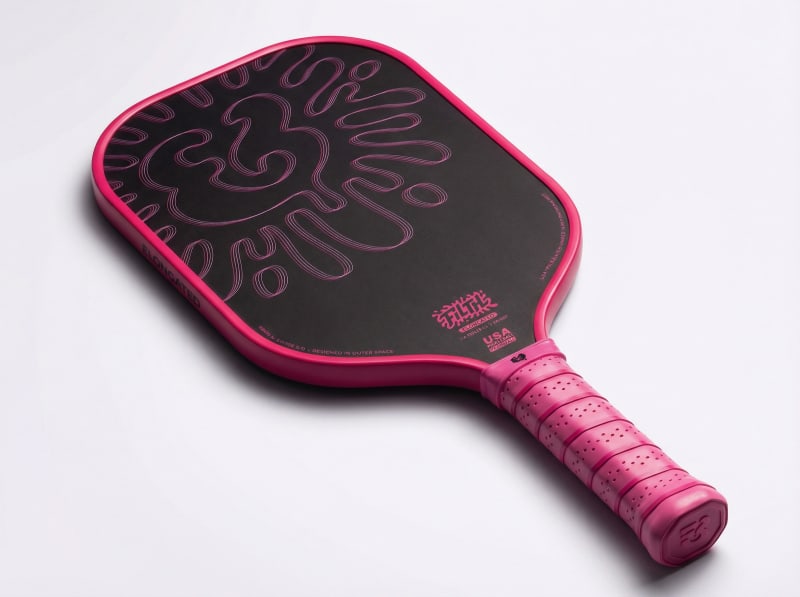 Bread & Butter The Filth 16mm Pickleball Paddle- Elongated (Pink)