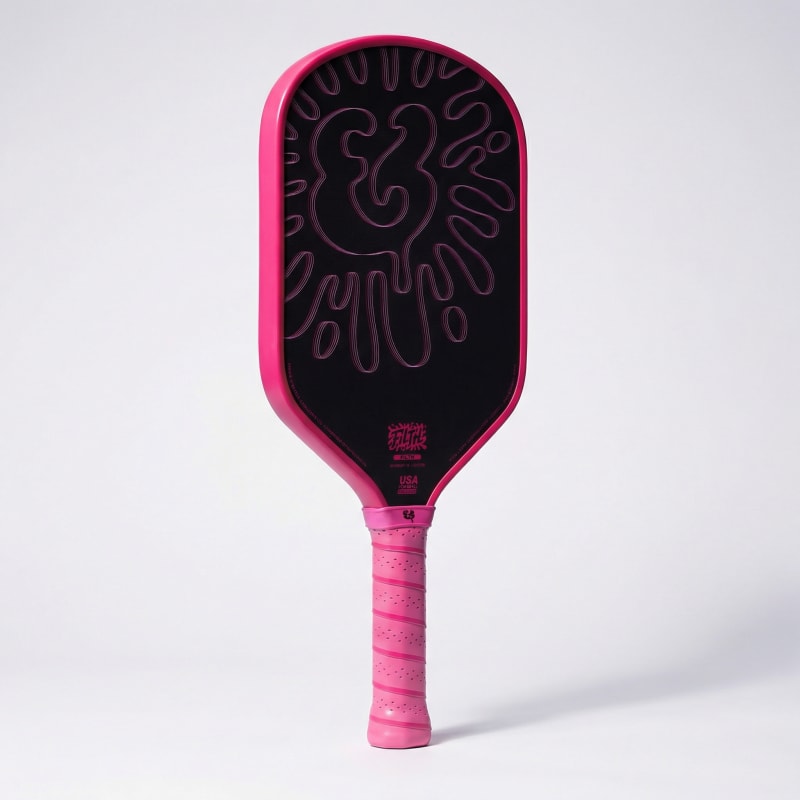 Bread & Butter The Filth 16mm Pickleball Paddle- Hybrid (Pink)