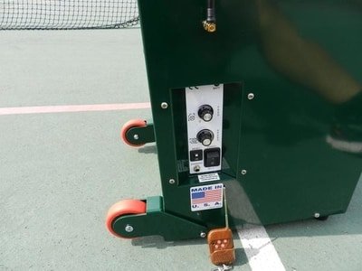 wheels on simon 2 pickleball machine