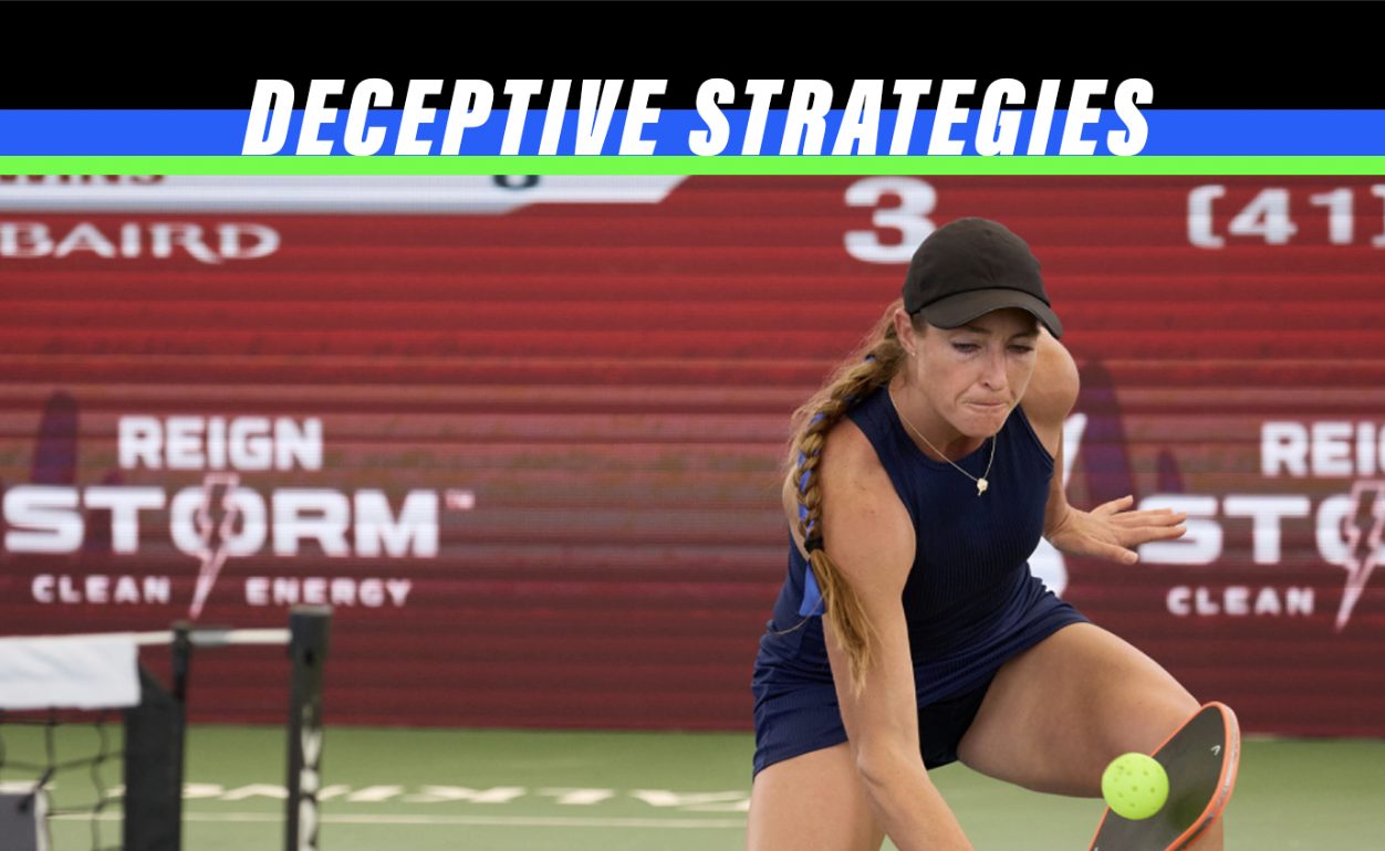 How to Surprise Your Opponents with Deceptive Pickleball Shots