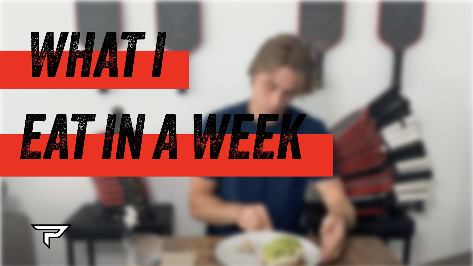 What a PRO Pickleball Player Eats in A Week