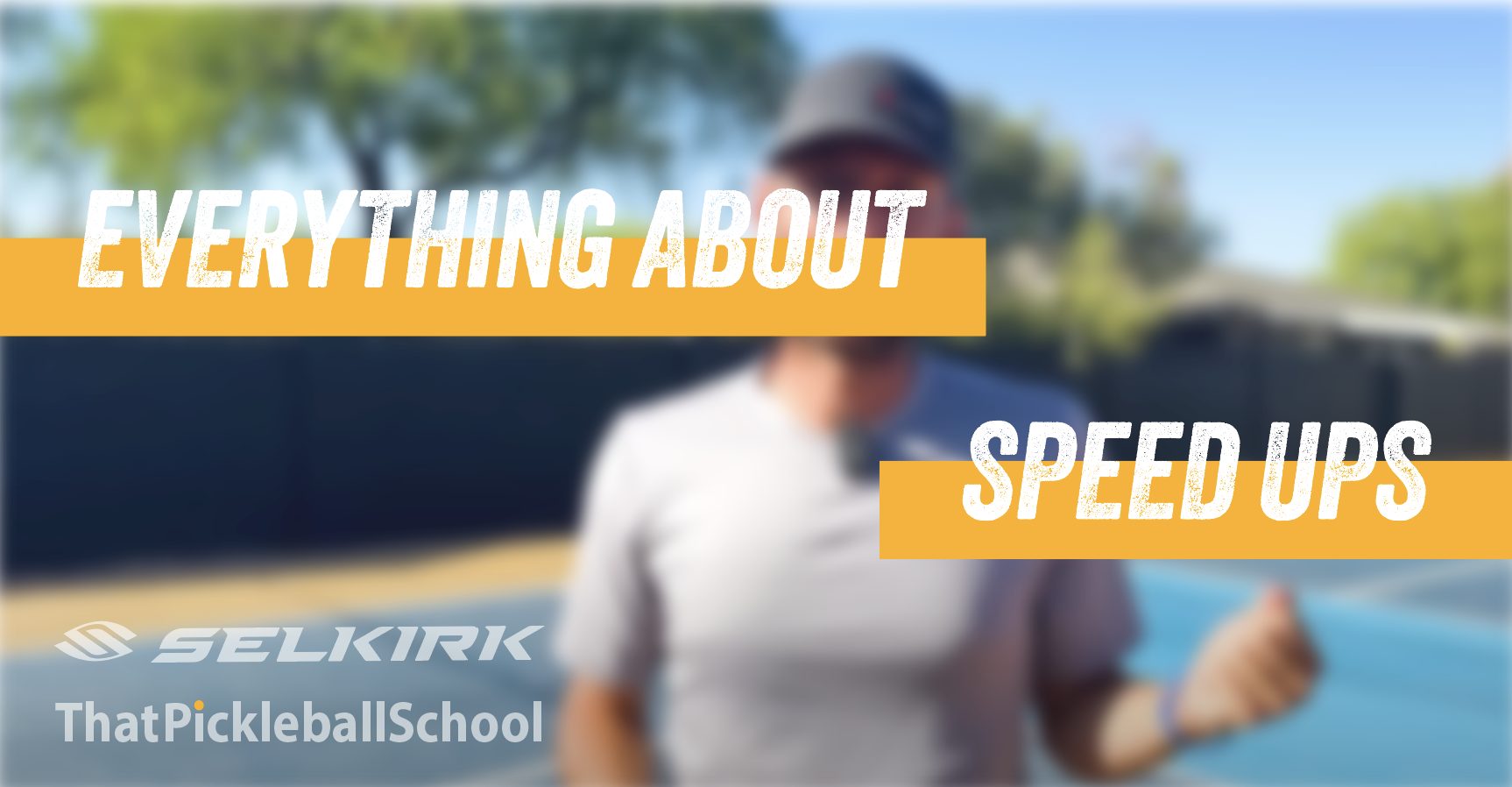 Everything to Know About “Speed Ups” In Pickleball