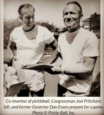 Pickleball History Joel Prichard & Dan Evans