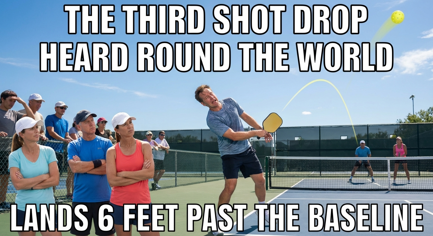 The third shot drop heard 'round the world