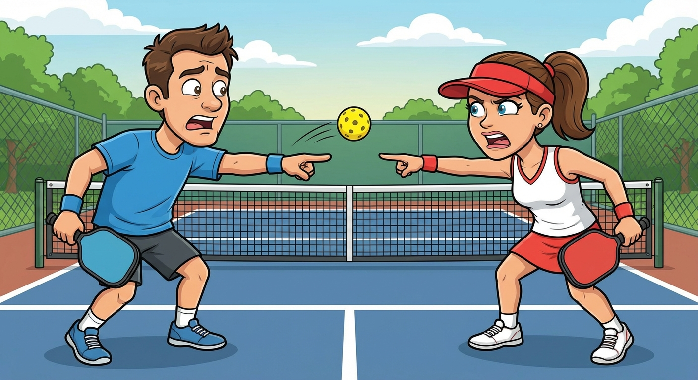 When someone says pickleball isn't a real sport