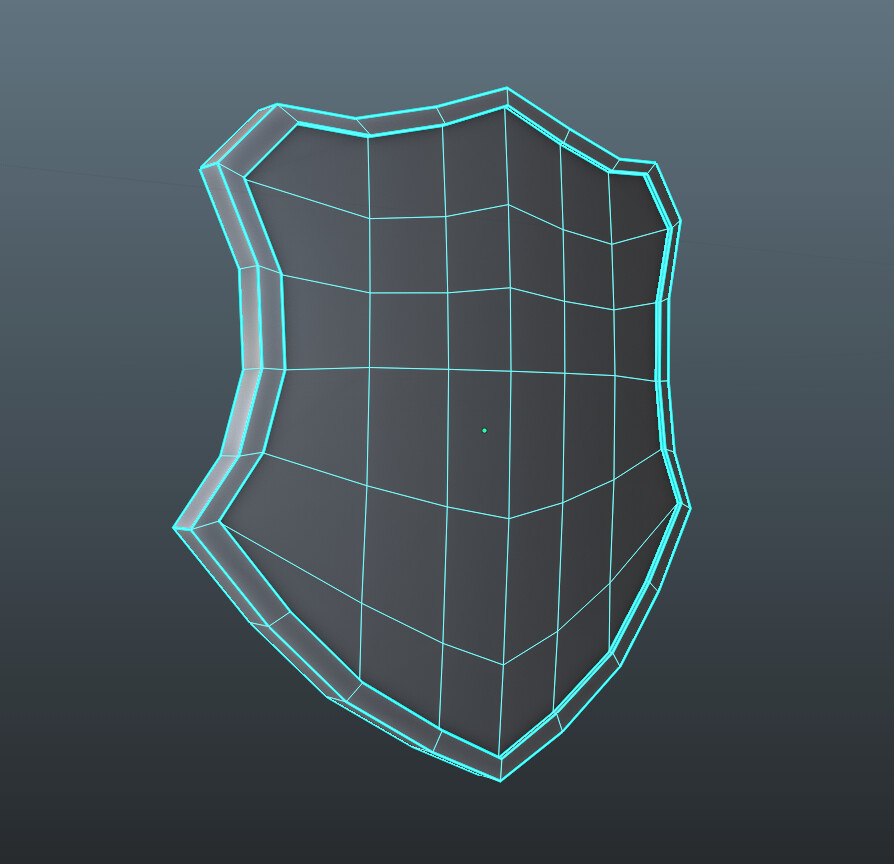 Shield Wireframe