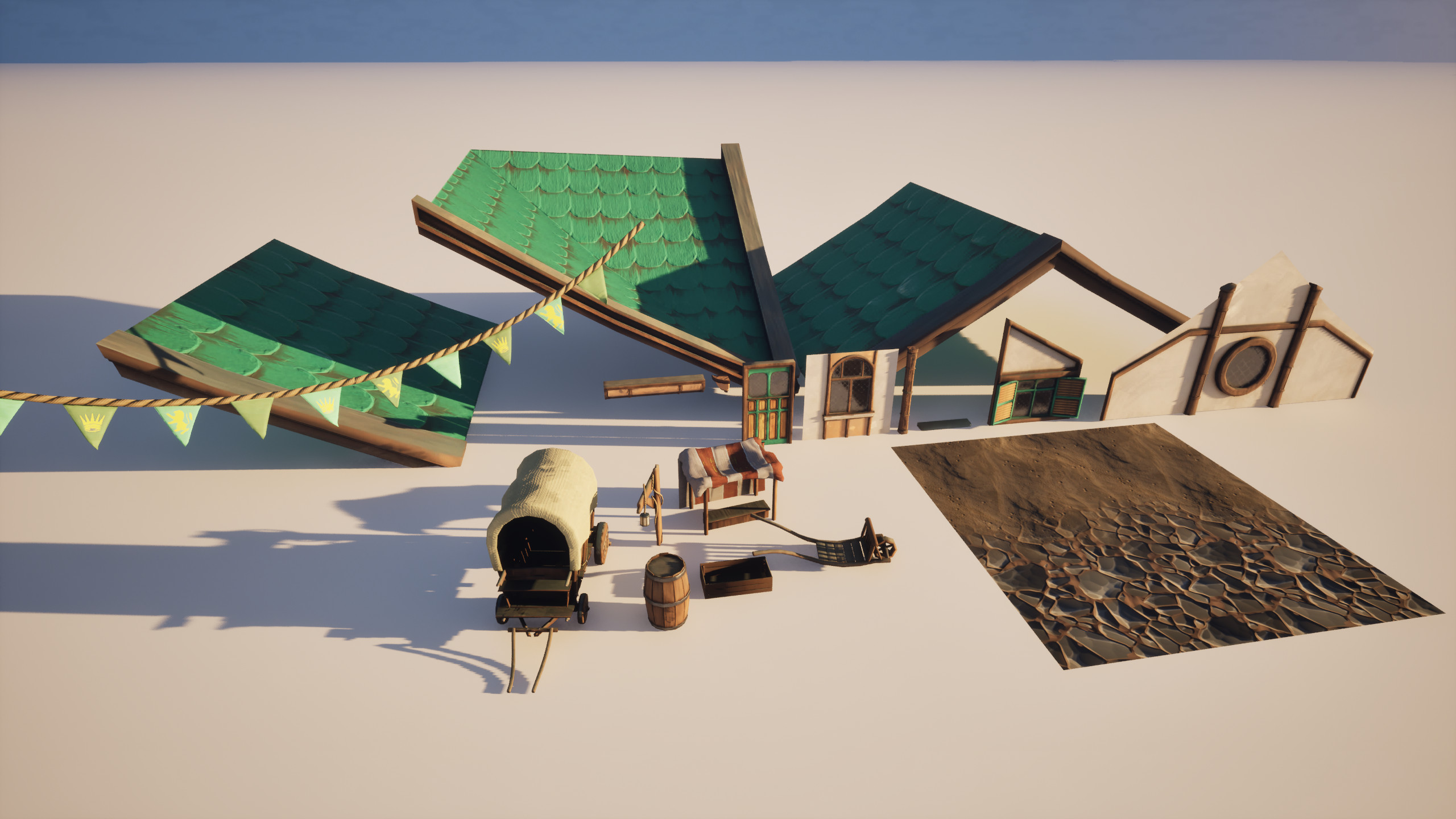 Mediaeval Street Pieces