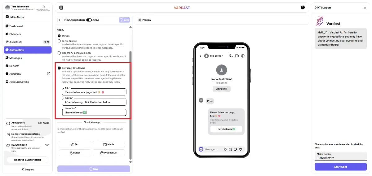 automation tools for Instagram