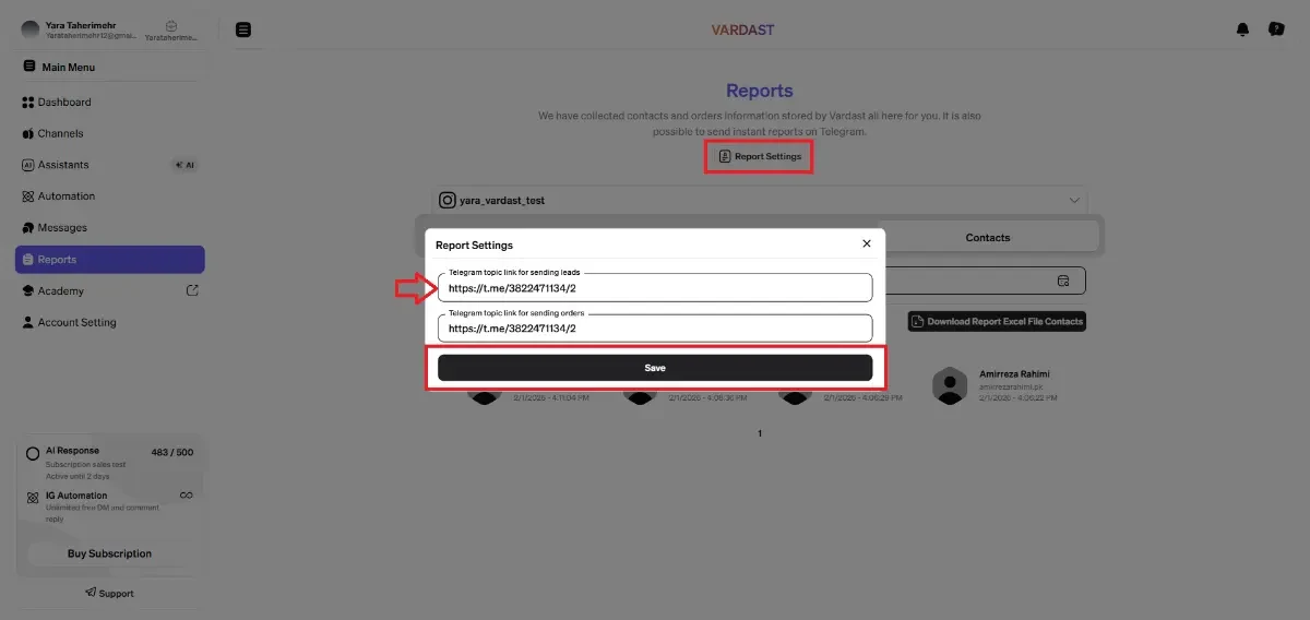 AI lead generation assistant