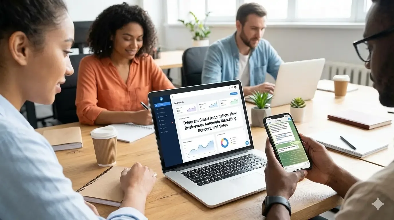 Telegram Smart Automation: How Businesses Automate Marketing, Support, and Sales