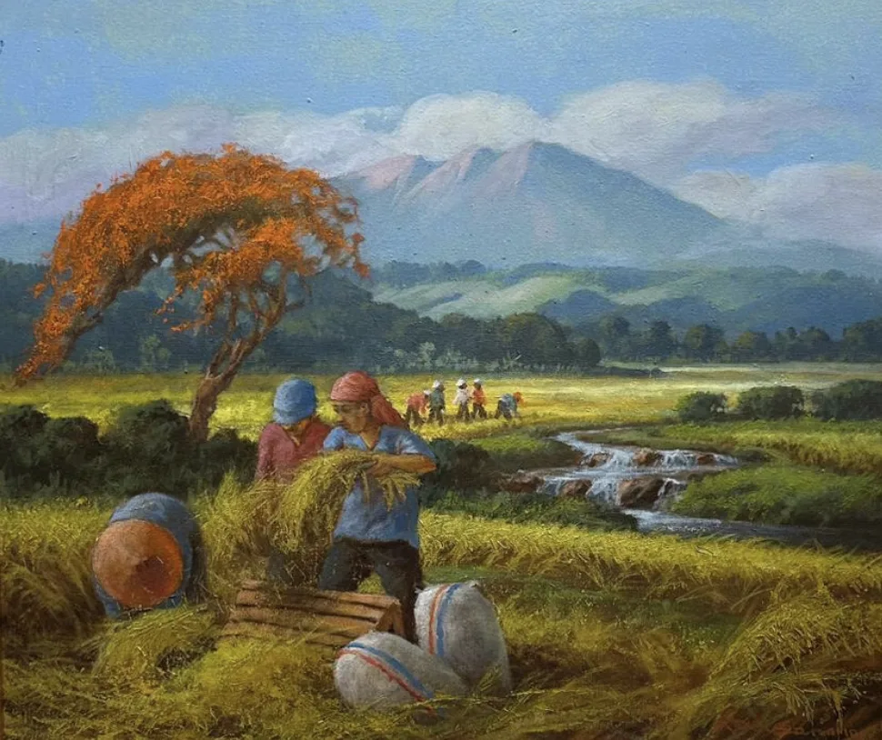 Harvest by the Flowing River