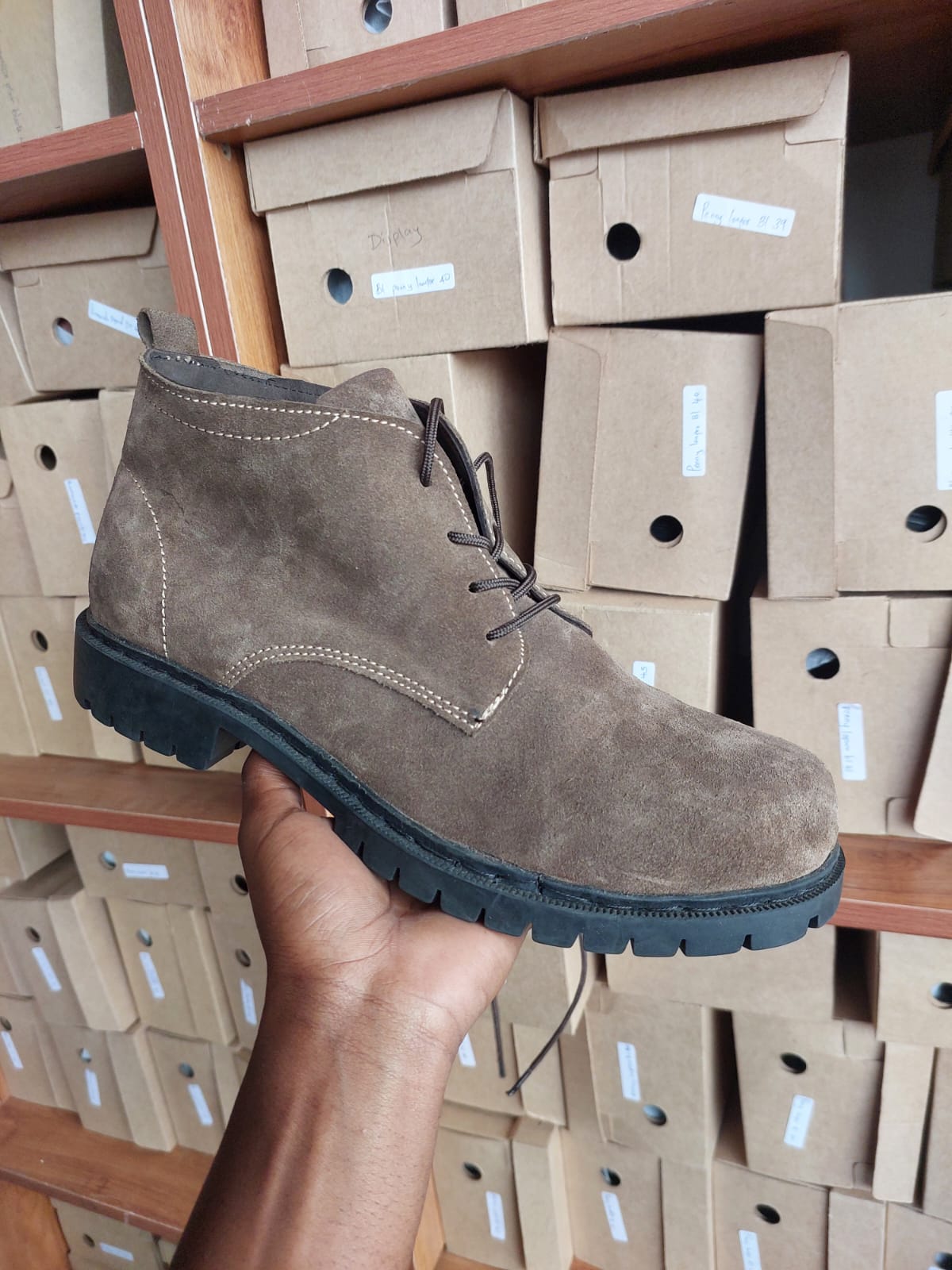 Kioo Ngozi Light brown - Terrain boot