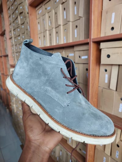 Kioo Ngozi Light Grey - Apex boot