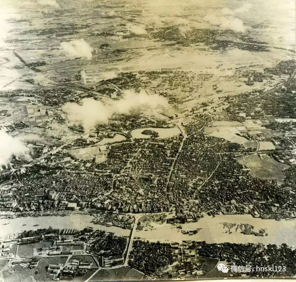 Bird view of Haikou 70s