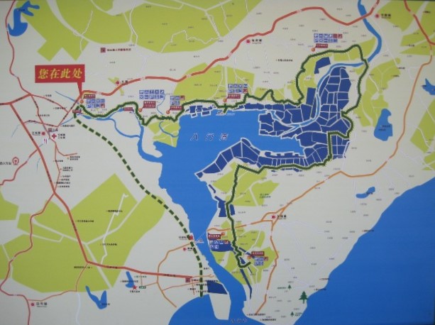 Wenchang Cycle Path Map