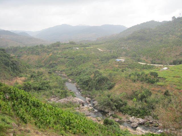 Hekou river Chitain reservoir tributary