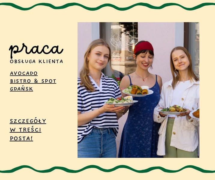 Obsługa klienta - Avocado Vegan Bistro