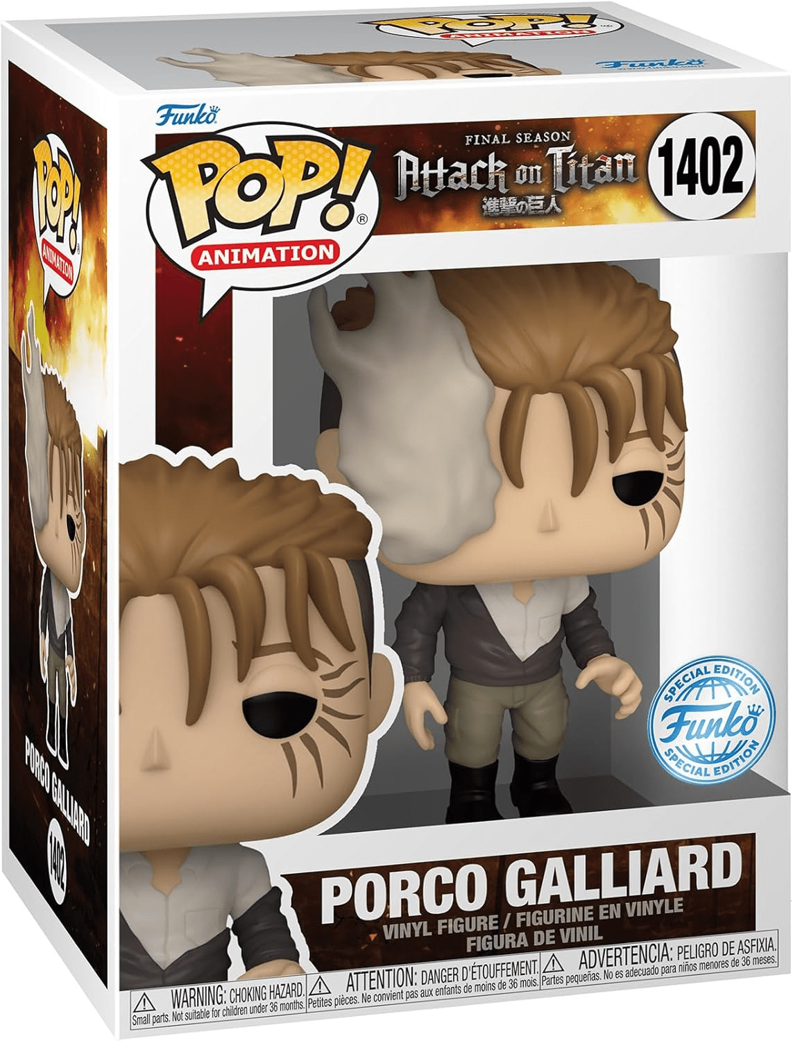 Funko Pop! Porco Galliard - Collectable Vinyl Figure Official Merchandise - For Anime Fans