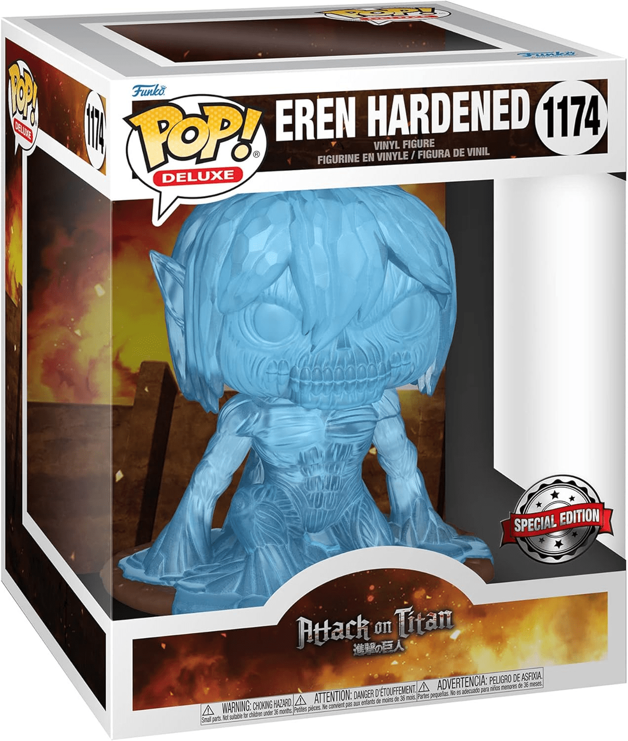 Funko Pop! Animation: Attack on Titan - Eren Hardened Special Edition Multicolor Exclusive