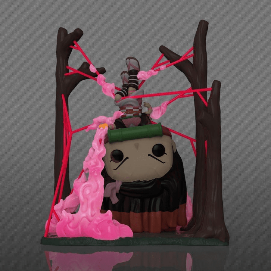 Funko Pop! Deluxe Animation: Demon Slayer - Nezuko Kamado in Web (Glow in the Dark) BoxLunch Exclusive Vinyl Figure