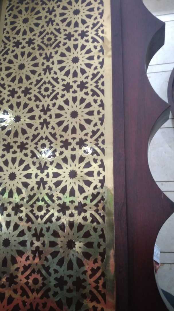 Unique Ornament Junudurrahmah Mosque