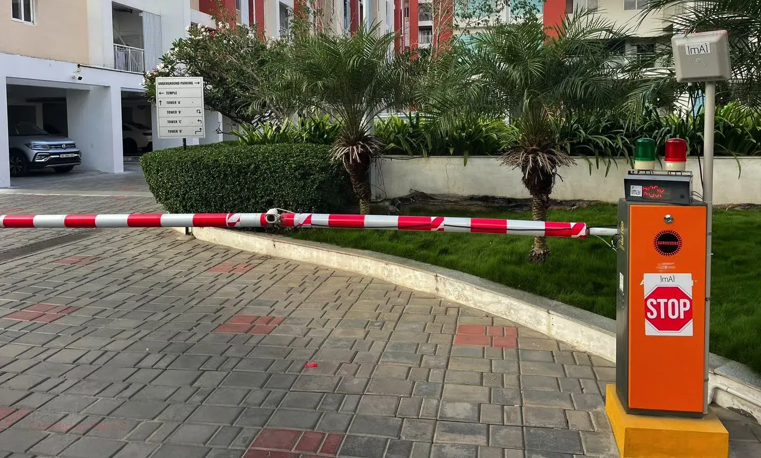 Automated Vehicle Barrier Integration
