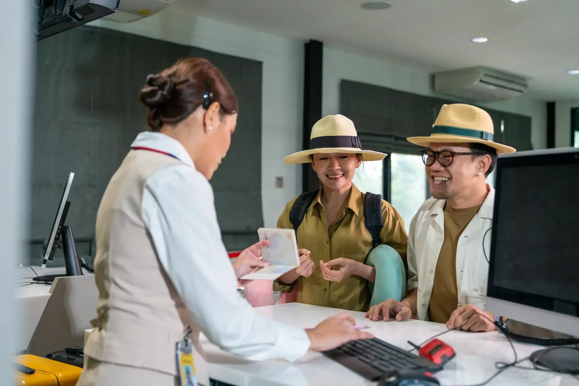 Front desk visitor software