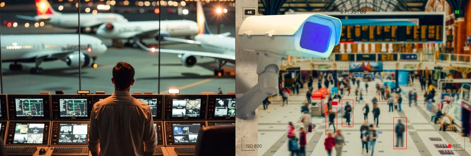 Video Analytics in Airports and Transportation Hubs