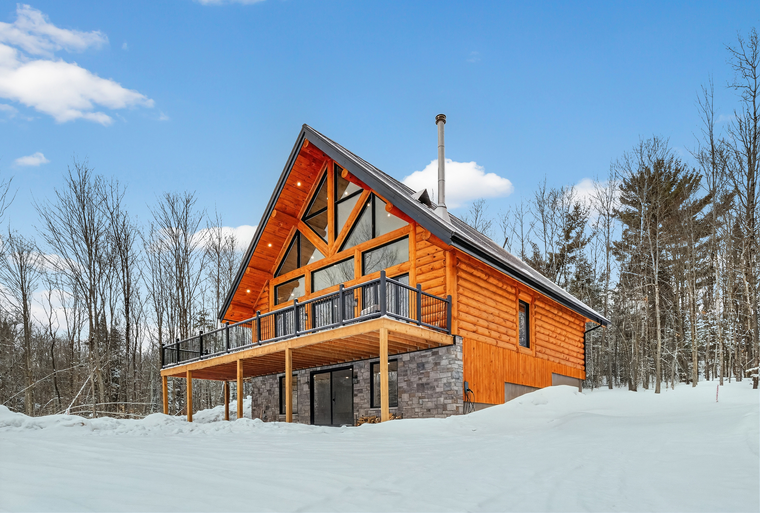 Chalet front view
