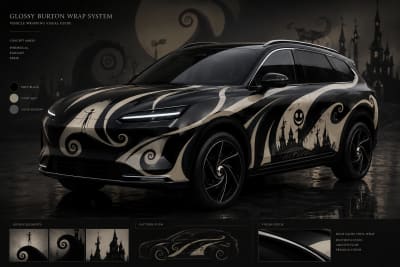 Glossy Burton Wrap System