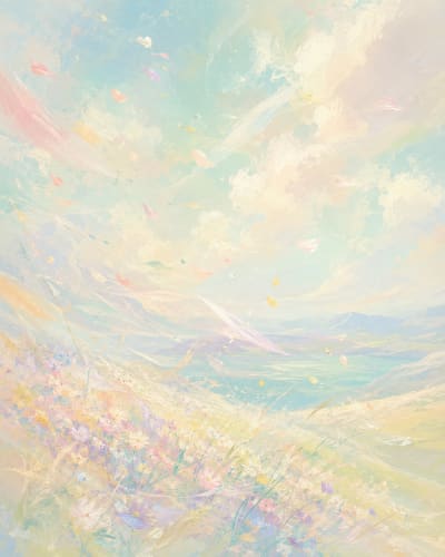 Pastel Poetry: Painting Emotions Like Poetry