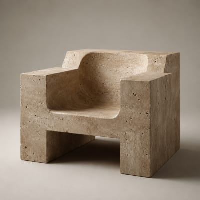 EARTH MONOLITH: Architectural Furniture Studies