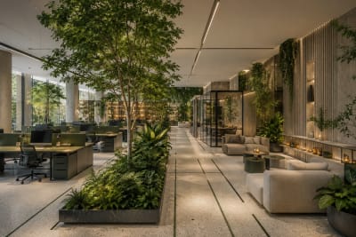 Verdant Ember Office — 녹음과 불씨의 사무실