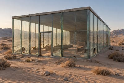 Desert Reliquary — 사막의 유리 성소