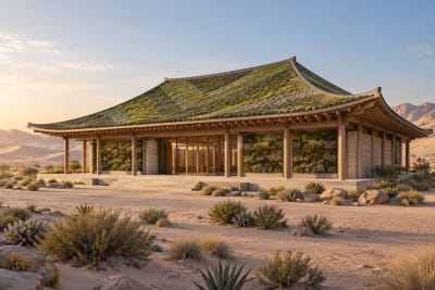Desert Canopy — 사막의 초록 처마