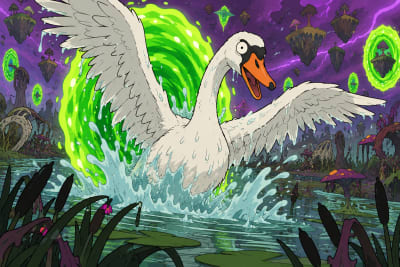Portal Swans — 차원의 백조